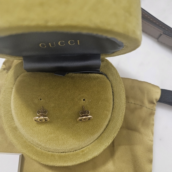 Gucci Double G Stud Earrings - Picture 7 of 7